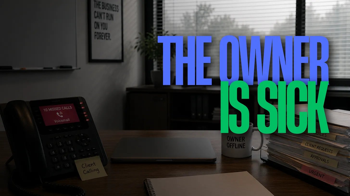 What Happens to Your Business When You Get Sick?